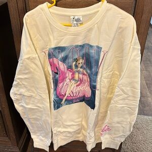 NWT 2x Barbie sweatshirt